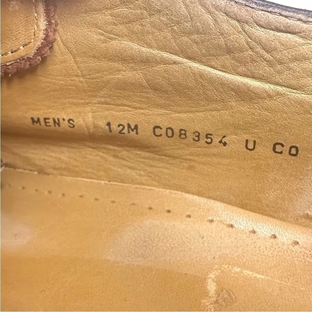 Cole Haan Nike Air Leather Wingtip Loafer Oxford Color Mahagony 12M Style C08354